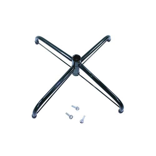 Generisch Weihnachtsbaumständer aus Metall (40/50 cm) - Klappbar & Robust für künstliche Bäume 120-180 cm (4-6 Fuß) - Grüner Christbaumständer als Halterung für Wohnung, Zuhause & Festtagsdeko