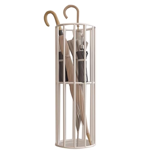 Regenschirmständer aus Metall, Vintage-Stil, dekorativer Schirmhalter für Zuhause und öffentliche Räume, moderner Schirmständer, stilvolle Regenschirm-Aufbewahrungs lösung, einzigartiges Design für