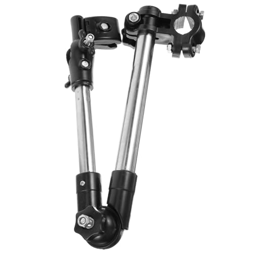HEMOTON Fahrrad-schirmständer Faltbarer Schirmhalter Für Fahrrad Dehnbare Schirmhalterung Aus Edelstahl Einfach Zu Befestigen Und Abzunehmen Zum Schutz Vor Regen Und Sonne