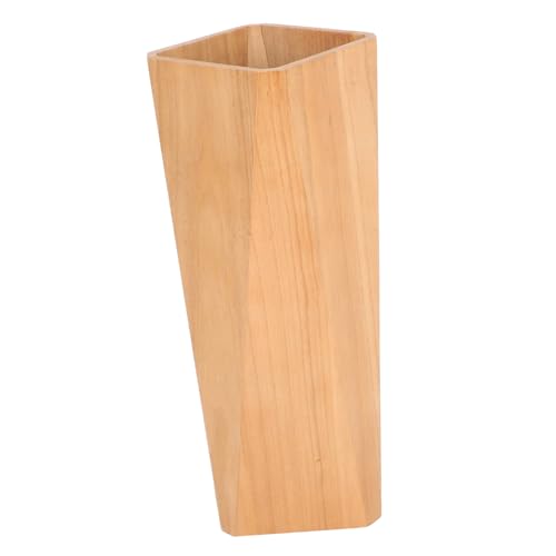 VICASKY Großer Holz Schirmständer mit Hoher Kapazität Robustes Design für Eingangsbereich Kompakte Aufbewahrung Mehrerer Regenschirme Stilvolle und Langlebige Lösung für Zuhause und Hotel