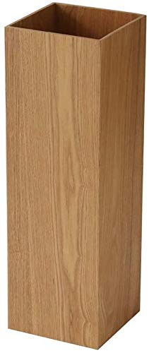 Quadratischer Schirmständer aus Holz, freistehend, für Regenschirme und Gehstöcke, stilvolles Aufbewahrungskorb, langlebiges und platzsparendes Design