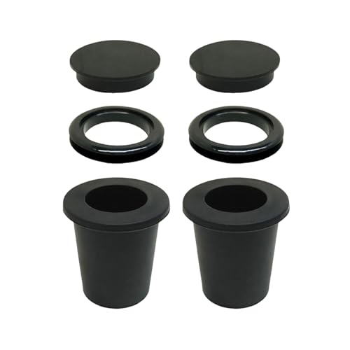 Generisch Patio Marktschirm Lochring | 6 Stücke Tisch Marktschirm Einsatzring,Passt Für 5-6.4 cm Tischloch Sonnenschirm Adapter Für Marktschirme Outdoor Café Picknick Terrasse