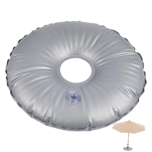 VICASKY Wassergewicht Für Sonnenschirmständer Stabiler Regenschirmständer Zubehör Mit Kapazität Basis Für Drehbare Und Strandflaggen Für Garten Und Terrasse