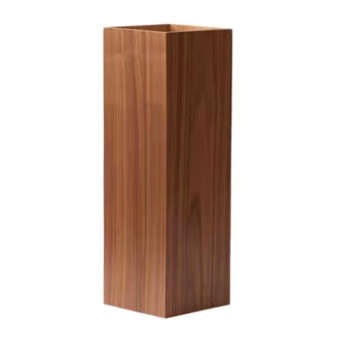 XAXIAOZ Vintage-Schirmständer aus Holz für den Außen- und Innenbereich, stilvoller Schirmhalter aus Walnussholz, dekorativer Schirmständer, Schirmaufbewahrungslösun g, klassisches