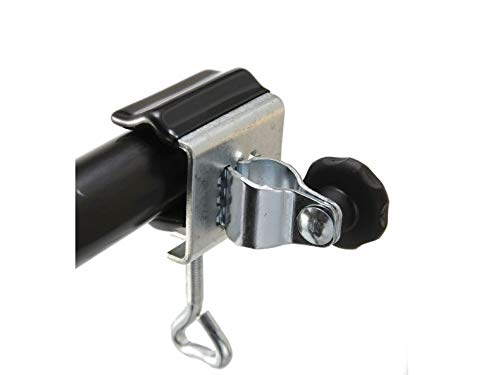 Schirmhalter Nr. 59 SC 2 x SONNENSCHIRMHALTER - EDELSTAHL STOCK Ø 38 mm -SCHUTZKAPPEN zur kratzfreien BEFESTIGUNG