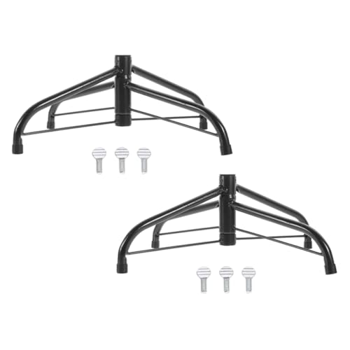 Zerodeko 2 Stück Weihnachtsbaumständer Aus Filz Weihnachtsdekoration Weihnachtsbaumständer Weihnachtsbaum Bäume Solar Lichterkette Outdoor Künstliche Baumgirlande Dunkelgrün Eisen