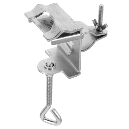 UPKOCH Regenschirm-Clip-Halter Stand Im Freien Schirmständer Großer Regenschirm Dachhalter Für Hochleistungs -Patio Schirmhalter Aus Edelstahl Dachhalterung Silber Eisen