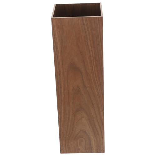 MALUGOGO Großer Schirmständer aus Holz mit abnehmbarem Tablett, stabiler rutschfester Boden, multifunktionales Aufbewahrungsregal für Zuhause, Eingang, Flur, Hotel, Restaurant und Büro