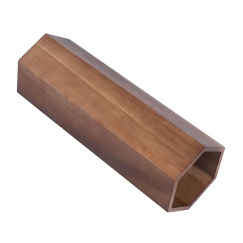 Holibanna Regenschirm Aufbewahrungseimer aus Holz Dekorativer Schirmständer für Lange und Klappbare Regenschirme für Eingänge und Langlebig und Design