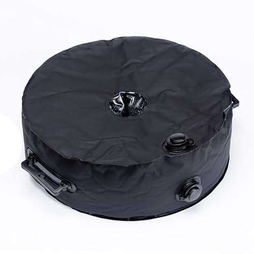Sandsack Für Sonnenschirm | Sonnenschirmständer Befüllbar Mit Sand Oder Wasser 50kg Gartenschirmständer Fahrbar Ultraleichtes 500D Schirmständer Für Sonnenschirm Gewichtssäcke Für Terrasse Balkon