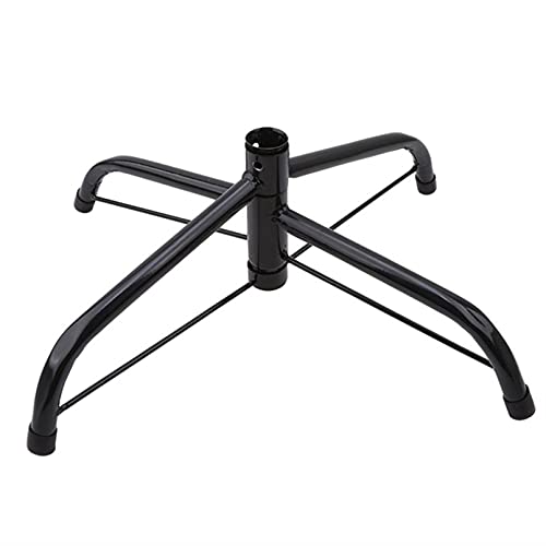 MNSYD Weihnachtsbaumständer Weihnachtsbaum Metallhalter Basis Gusseisenständer Stabiler Rackständer Weihnachtsdekoration Zubehör,Schwarz