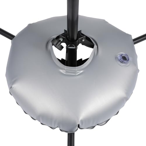Levemolo Wasserbefüllbare Gewichtstasche für Schirmständer Leicht Windfest PVC Material Passend für Terrassen Strandsonnenschirme Ampelschirme Flaggenstangen für Balkon Garten und