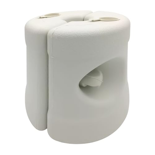 Robuster Schirmständer – runder Sonnenschirmständer | Trommelgewicht befüllbar mit Wasser oder Sand, winddichter Baldachin-Halter für Pooldeck, Garten, Balkon, Picknick, , einfache Montage Robuster Schirmständer – runder Sonnenschirmständer | Trommelgewicht befüllbar mit Wasser oder Sand, winddichter Baldachin-Halter für Pooldeck, Garten, Balkon, Picknick, , einfache Montage