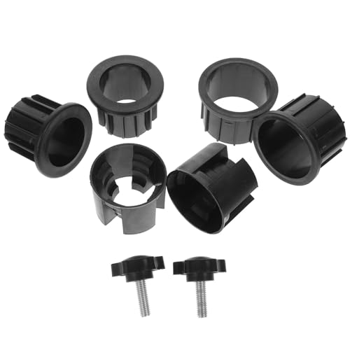 Toddmomy Sonnenschirmständer Bodenanker Satz Für Terrasse Camping Strand Mit Eisenanker Schirmhalter Schrauben Und Kappen Zubehör Für Outdoor Schirme