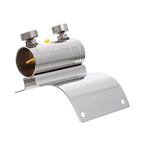 KITANDOVE Schirmständer Für Angelboxen Faltbarer Schirmhalter Aus Edelstahl Robustes Zubehör Mit Geteiltem Design Passend Für Schirmdurchmesser