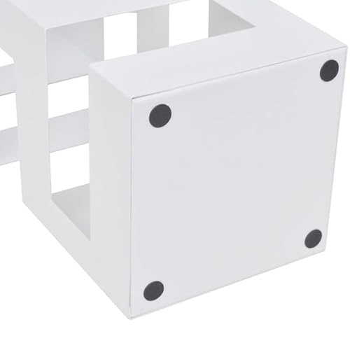 Eleganter weißer quadratischer Schirmständer aus Stahl, 48,5 cm, wetterbeständig, stabiler Standfuß für Garten, Terrasse oder Balkon – pulverbeschichtetes Design Eleganter weißer quadratischer Schirmständer aus Stahl, 48,5 cm, wetterbeständig, stabiler Standfuß für Garten, Terrasse oder Balkon – pulverbeschichtetes Design