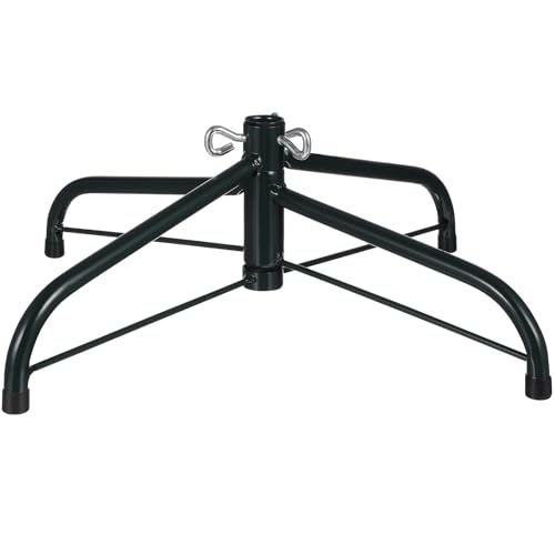 Angoily Christbaumständer für künstlichen Baum - Weihnachtsbaumständer Ständer für Baum klappbar aus Eisen für Weihnachtsbaum aus Metall (40CM)
