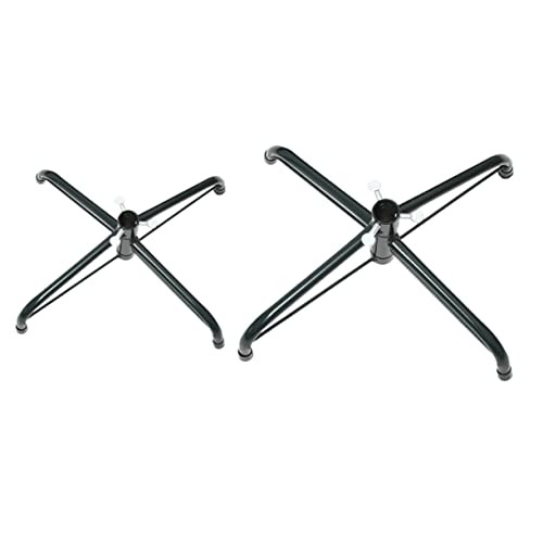 Zerodeko 3 Sätze Christbaumständer Weihnachtshaken Weihnachtsbaumröcke Weihnachtsbaumspitze Weihnachtsbaum-Aufbewahru ngstasche Rot Weihnachtsbaummatte Steht Green Metall 2 Stück * 3