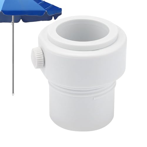XIAOXIAOYU Pool Schirmstabilisator - Terrassenschirm Stabilisator - Passend Für 3,4-3,8 cm Winddichter Adapter Sonnensegelhalterung Für Dachterrasse Strandschutz Gartenmöbel Außengastronomie