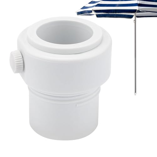 Pool-Schirmhülsen-Stabil isator - Terrassenschirm Stabilisator - Adapter Für 3,4-3,8 cm Winddicht & Wetterfest Für Gewerbe Garten Terrasse Poolbereich Sitzgruppen Schattenspender