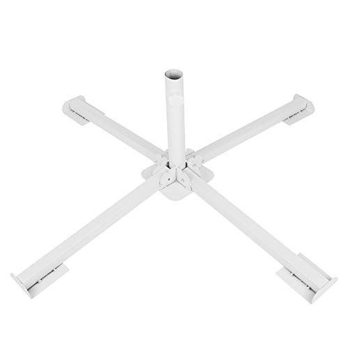 Sonnenschirm Vierbeiniger Standfuß Schirmständer Faltbarer Sonnenschirmhalter Sonnenschirmständer Ständer für Strand Garten