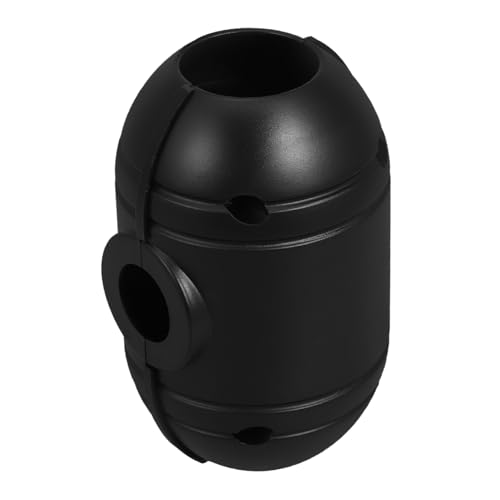 Garneck Mitte Säule Regenschirm Shaker Shell Ersatz Sonnenschirmhalter Für Den Außenbereich Römischer Kurbelgriff Für Regenschirm Ersatzkurbel Für Terrassenschirme Schwarz Pp