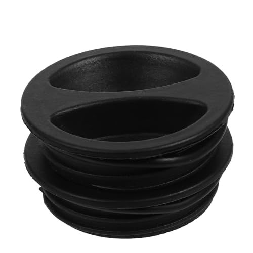 YARNOW 2 Stück Abdeckung für Sonnenschirmständer Regenschirm-gewichteter Sockel Zubehör Loch Einsatz für Sonnenschirmständer für die Terrasse Wheelie-Schirmständer Plastik