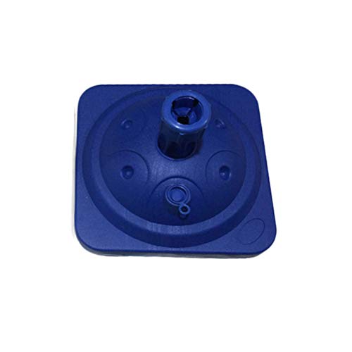 BESTOYARD Sonnenschirmständer Kunststoff Wasser Füllbar Basis Ballonsäule (Blau)