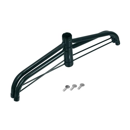 LOORGVEL Faltbarer Weihnachtsbaumständer aus Stabilem Metall Klappbarer Christbaumhalter für Künstliche Bäume Einfacher Aufbau Langlebige Eisenbasis für Weihnachtsdeko und Flaggenstangen