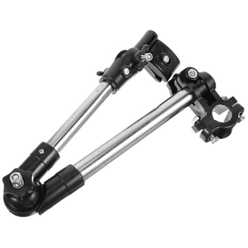 BESPORTBLE Fahrrad-schirmständer Schirmhalter Für Kinderwagen Edelstahl Schirmhalterung Ständer Für Fahrrad Faltbarer Und Dehnbarer Fahrrad-schirmhalter Tragbarer Fahrrad-schirmständer