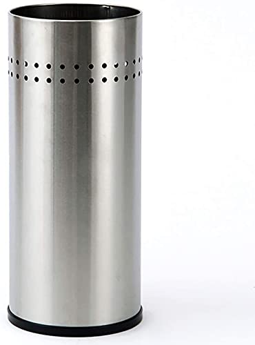 Moderner Schirmständer aus Edelstahl – einfache runde Halterung für Regenschirme und Gehstöcke – stilvolle Aufbewahrungslösung für Zuhause und Büro