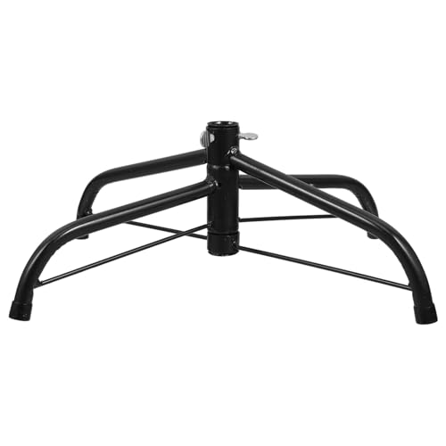 CRILSTYLEO Weihnachtsbaumständer 35 cm Metall Klappbar Für 1,2–1,5 M Baum 4-fuß Basishalterung Installieren Lagern
