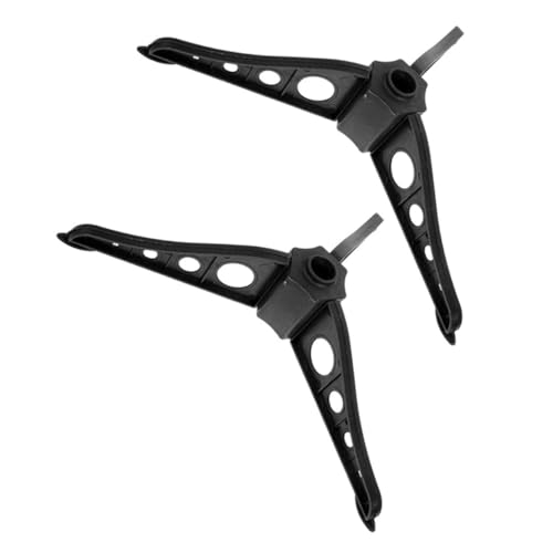 ABOOFAN Weihnachtsbaumständer Künstlicher Weihnachtsbaumständer 2 Stück Schwarz Metall 15cm Stabile Unterstützung Einfache Montage Weihnachtsbaumzubehör für Zuhause ABOOFAN Weihnachtsbaumständer Künstlicher Weihnachtsbaumständer 2 Stück Schwarz Metall 15cm Stabile Unterstützung Einfache Montage Weihnachtsbaumzubehör für Zuhause