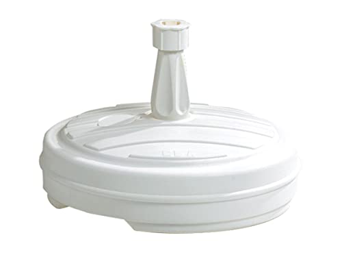 EDA PLASTIQUES EDA-PIED DE Parasol-E 42 cm-Plastique-Blanc, Kunststoff, No Color, 18-32 mm