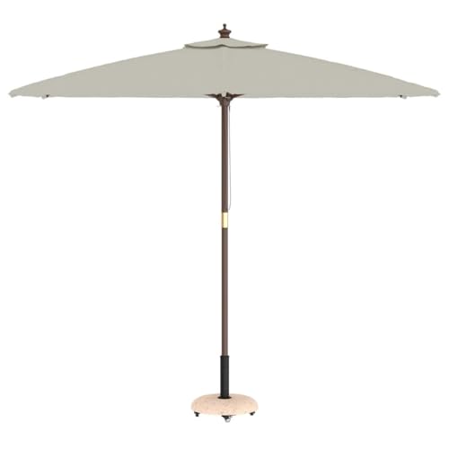 vidaXL Sonnenschirmständer Gelb Ø 45 x 40 cm Beton, Garten und Terrasse, runder Schirmständer, Moderne Aufhängung, stabile Unterstützung, Sommermust-Have