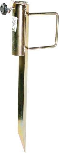 Cao Unisex 6539 Sonnenschirmständer aus Metall, weiß, 46 cm