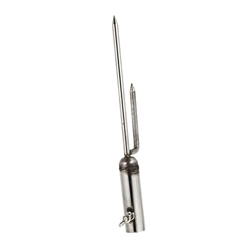 OFFSCH 1Stk Schirmstecker handhaben Einsatz Pole Strand schirmhalter Strand schirmständer regenschirmständer Sonnenschirmständer aus Edelstahl Rostfreier Stahl Silver