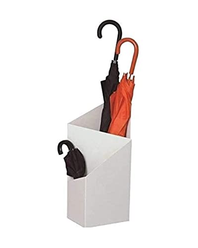 Schirmhalter-Behälter, Schirmständer, Home-Office-Schirmeimer, Schirmständer, Wohnzimmer-Display, Heimaufbewahrung, Schirmhalter, Spazierstöcke, Halter (Farbe: Weiß, Größe: 25 * 20
