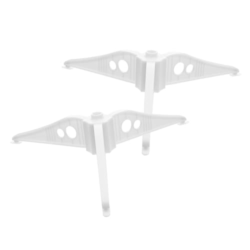 MAGICLULU 2 Stück Weihnachtsbaumständer Weiß Stabile Halterung für Künstliche Bäume Innen Außen Schnelle Montage Abnehmbar für Tisch und Boden Dekoration