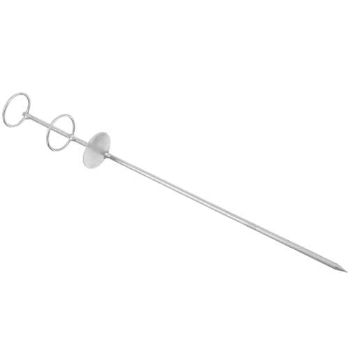 Homoyoyo Sonnenschirmständer mit Erdspieß aus Metall Robuster Strandschirmhalter für Garten und Camping Wetterfester Sonnenschirmanker für Lockeren Boden