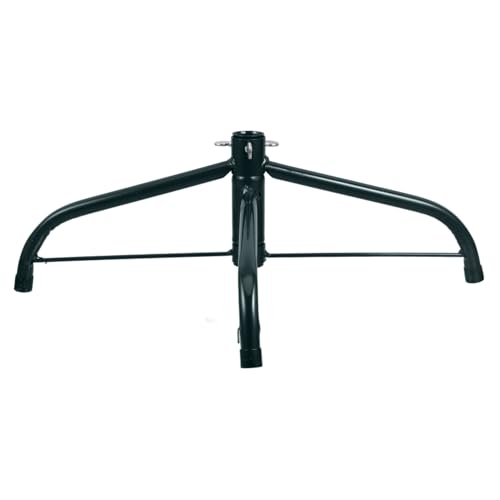 HAMPPLIES Weihnachtsbaumständer Metall Klappbar Stabiler Christbaum Halter für Künstliche Bäume Multifunktional Einfache Montage Langlebig Schwarzgrün