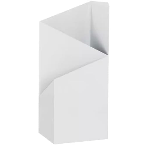 Regenschirmständer Groß Schlichter Geometrischer Stil Schirmständer, Hotel-Trennwand Mit Großem Fassungsvermögen Regenschirmeimer, Einweihungsgeschenk(Weiß )