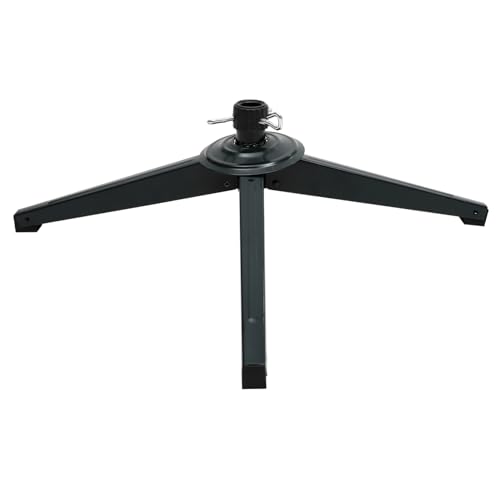 UKCOCO Stabiler Weihnachtsbaumständer aus Rostfreiem Klappbar mit Flacher Verriegelungsplatte Sicherer Halter für Künstliche Tannenbäume Platzsparend und Langlebig für Zuhause