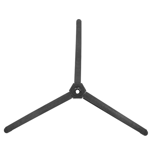 Ipetboom Christbaumständer mit schwer Sockel Flachwand Weihnachten Weihnachtsbaum Mini Frost Weihnachtsbaum unterstützung Kleiner Baum Steht Weihnachtsbaumständer klein Polystyrol Schwarz