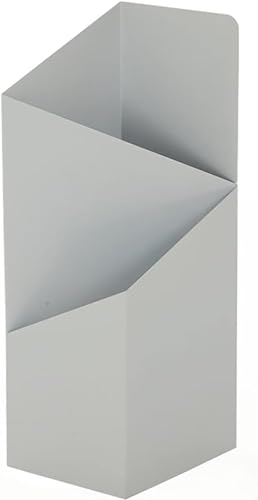 Schirmständer aus Metall mit abnehmbarer Abtropfschale, nordischer Stil, für Innen- und Außenbereich, für Büro, Flur, Eingang, Garage, rostfrei, Weiß