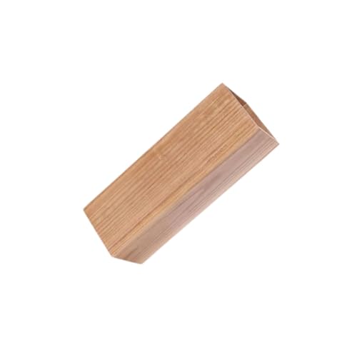 CYDZSRA Großzügiger Schirmständer aus Holz für den Eingangsbereich – Praktischer und charmanter Aufbewahrungsständer, Helle Holzfarbe, 17 x 17 x 50 cm