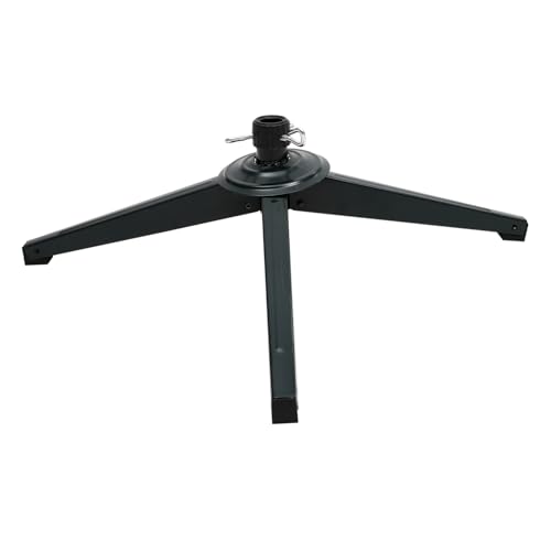 Amosfun zusammenklappbarer weihnachtsbaumständer Weihnachtsbaum-Anhänger Base weihnschtsbaumständer weihnachtsbsumständer Weihnachtsbaumhalter Weihnachtsbaumständer aus Metall Eisen Green