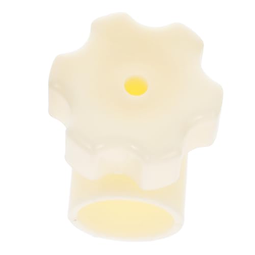 TOYANDONA Patio Sonnenschirm Lochstecker Kunststoff Zubehör Für Außenschirmstangen Langlebig Installieren Weiß Passend Für Sonnenschirmständer Und Bodenhülsen