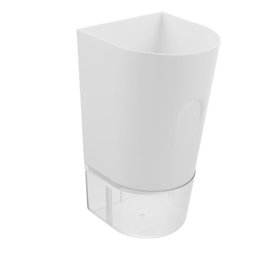 ULTECHNOVO wandmontierter Schirmständer Regenschirm-Aufbewahrungs eimer Schirmständer für den Schreibtisch Regenschirmhalter Platzsparender Schirmhalter Plastik Weiß