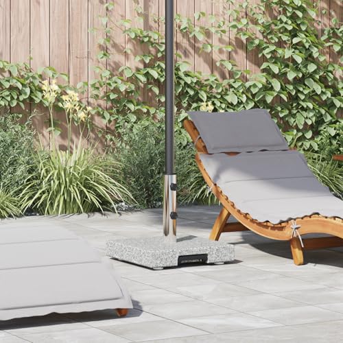SKM Markisenständer mit Rollen Grau Granit 29 kg Quadratisch,Heim & Garten ? Rasen & Garten ? Garten & Balkon ? Zubehör für Sonnenschirme & Sonnenschutze ? Sonnenschirmständer,Grau ,30.8KG,42002808
